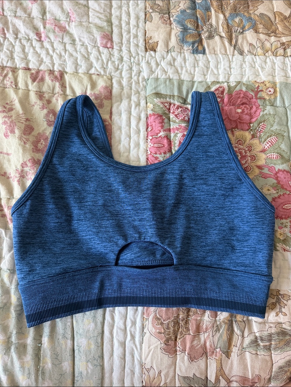 Buffbunny Collection - BBL Seamless Sports Bra - Baked Blue